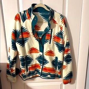 Orange & Green Sweater